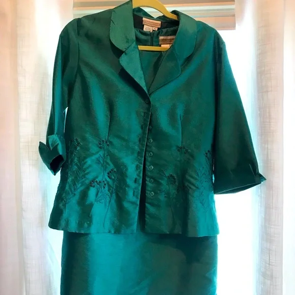 emerald green dress jacket Show Jacket